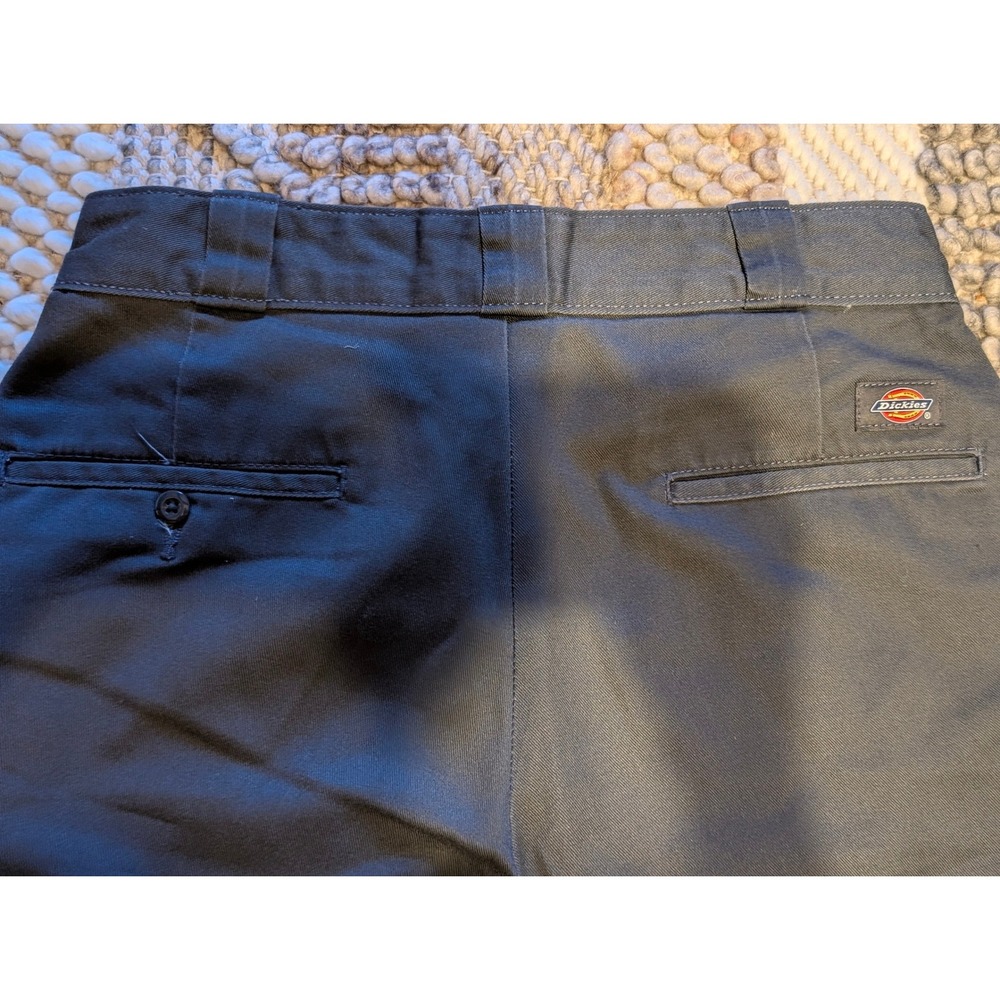 Dickies 874 Original Fit Work Pants Charcoal Grey Mens 30x32 Straight Leg Icons - Picture 4 of 10